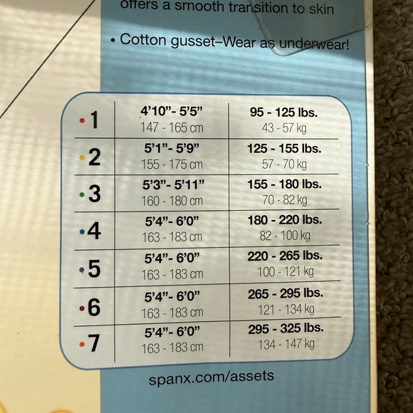 NWT Spanx ASSETS by Sara Blakely Hi Waist Mid Thigh Shaper Nude Size 3 Control - Picture 6 of 8